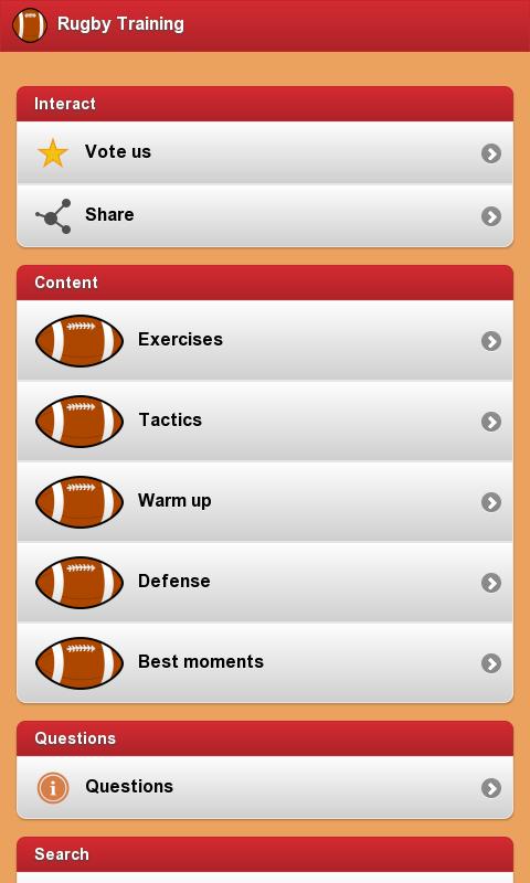 Rugby Training