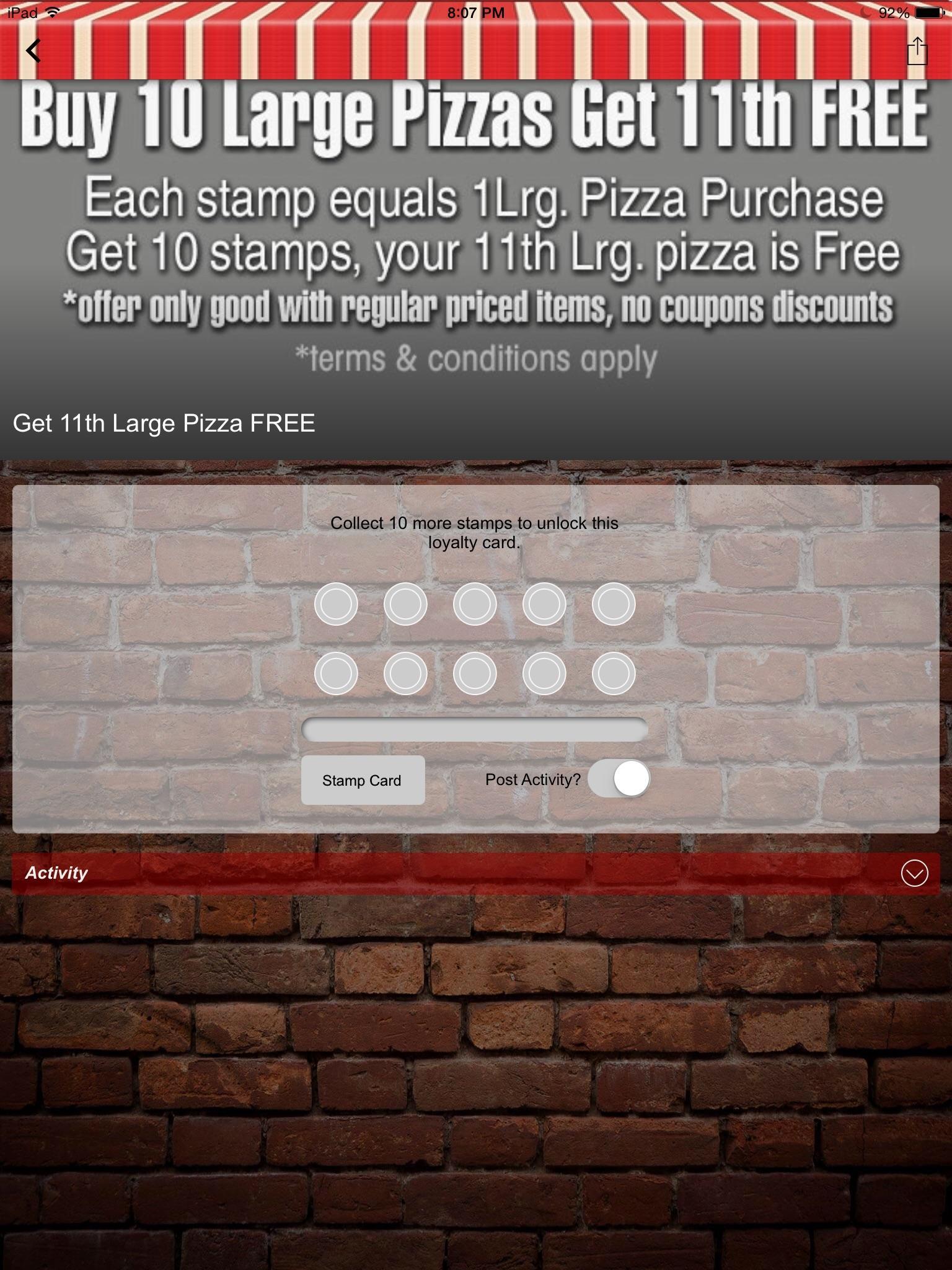 Numero Uno Pizza