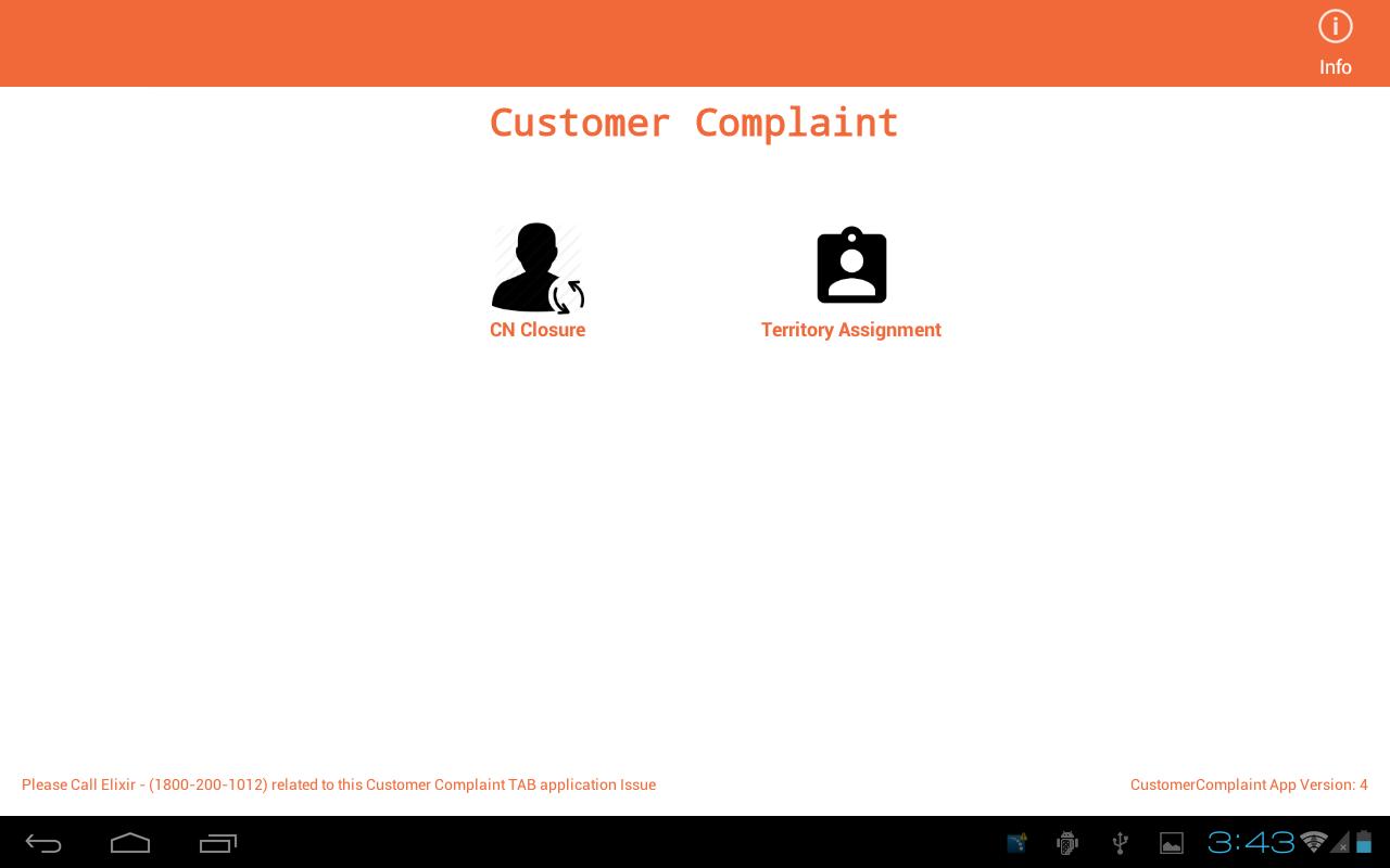 Customer Complaint
