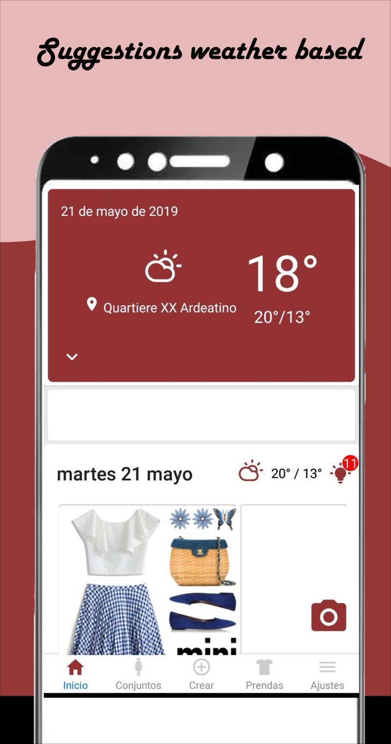 My closet | Organize your clothes with the weather