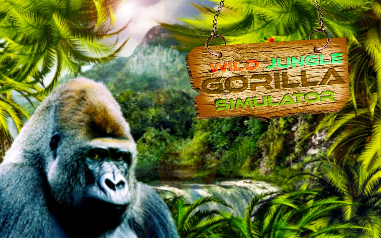 Wild Jungle Gorilla Simulator