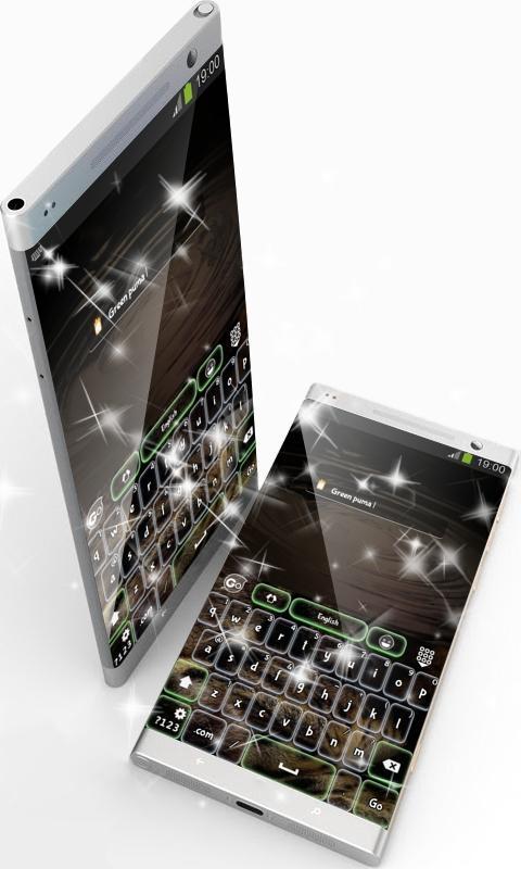 Green puma GO Keyboard