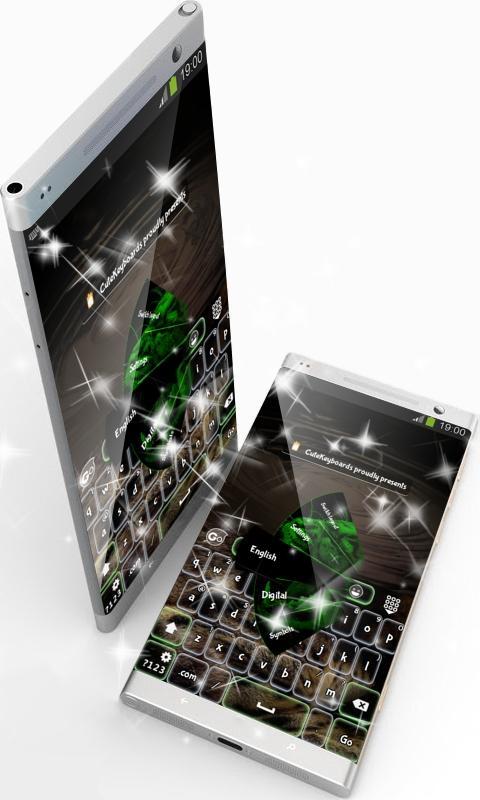 Green puma GO Keyboard