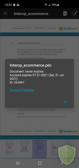 Locklizard Safeguard Viewer