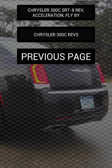 Engine sounds of 300C