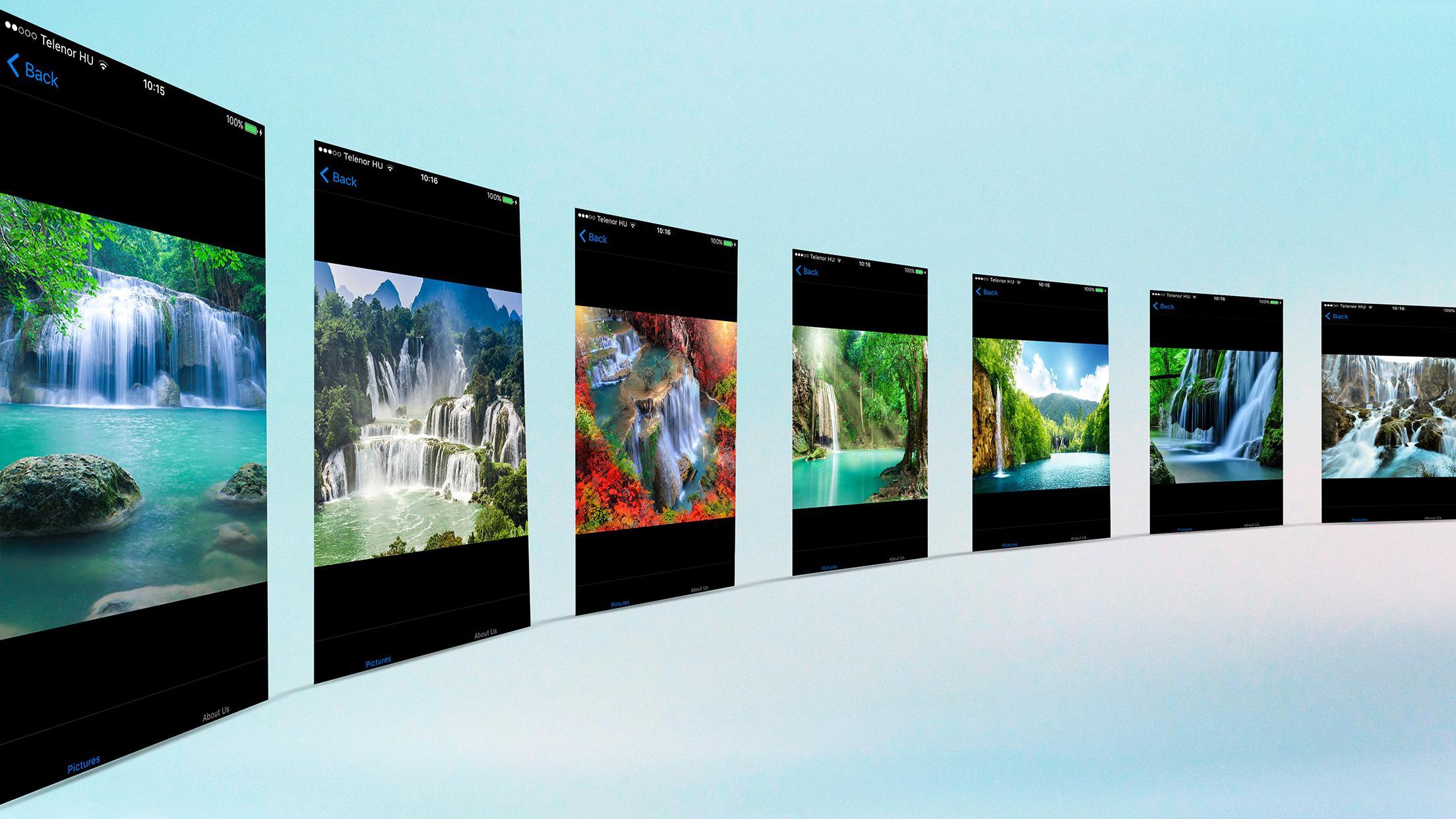 Magical Waterfalls Pic Puzzles