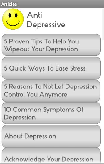 Depression - Things To Know
