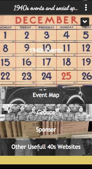 1940s events and social space