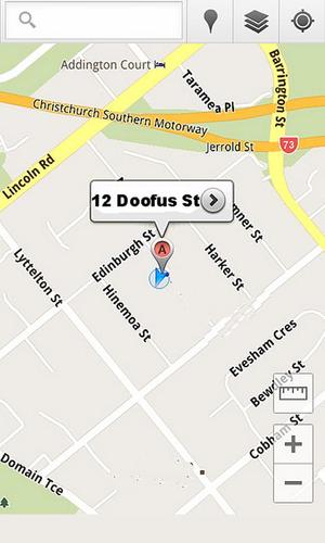 GPS Location & Message center