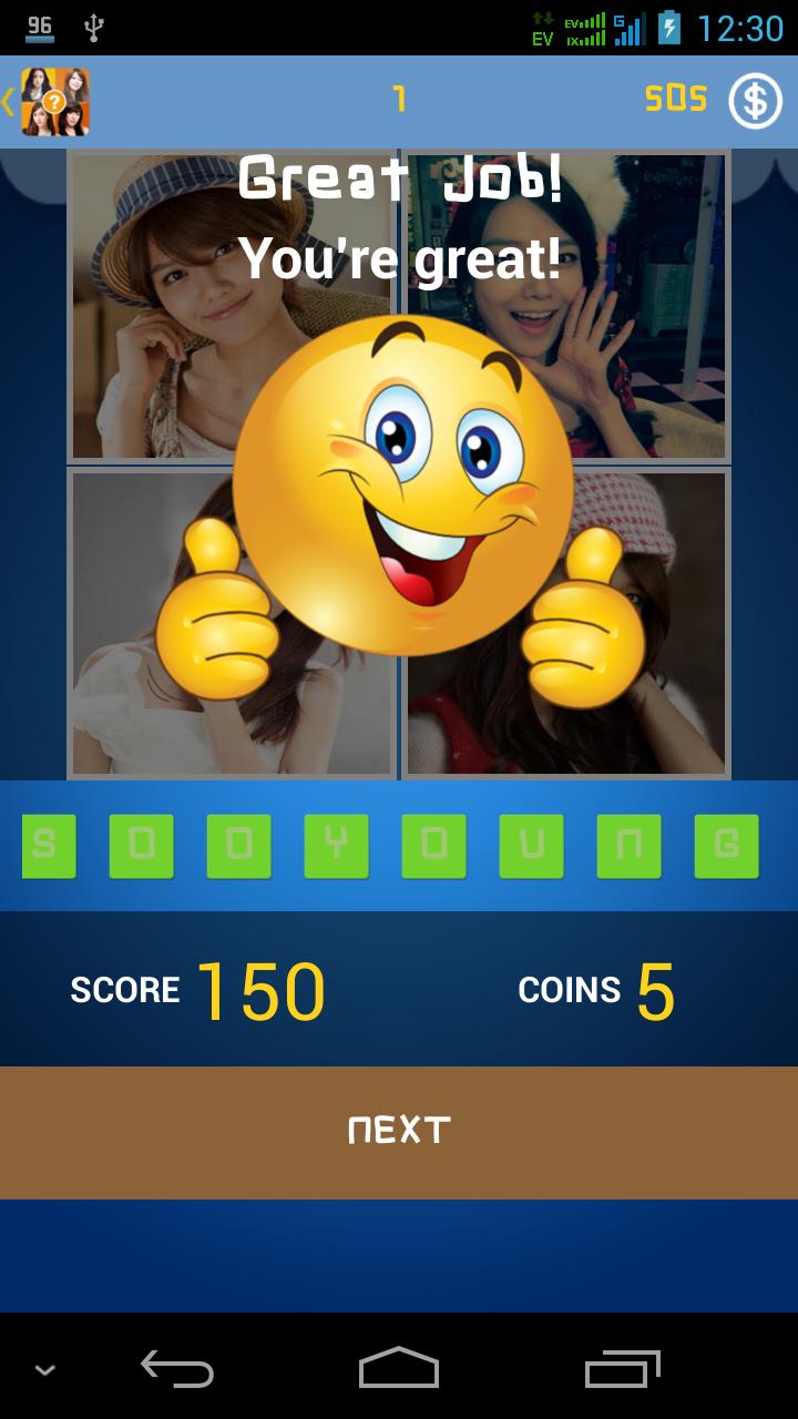 What Word SNSD Guess