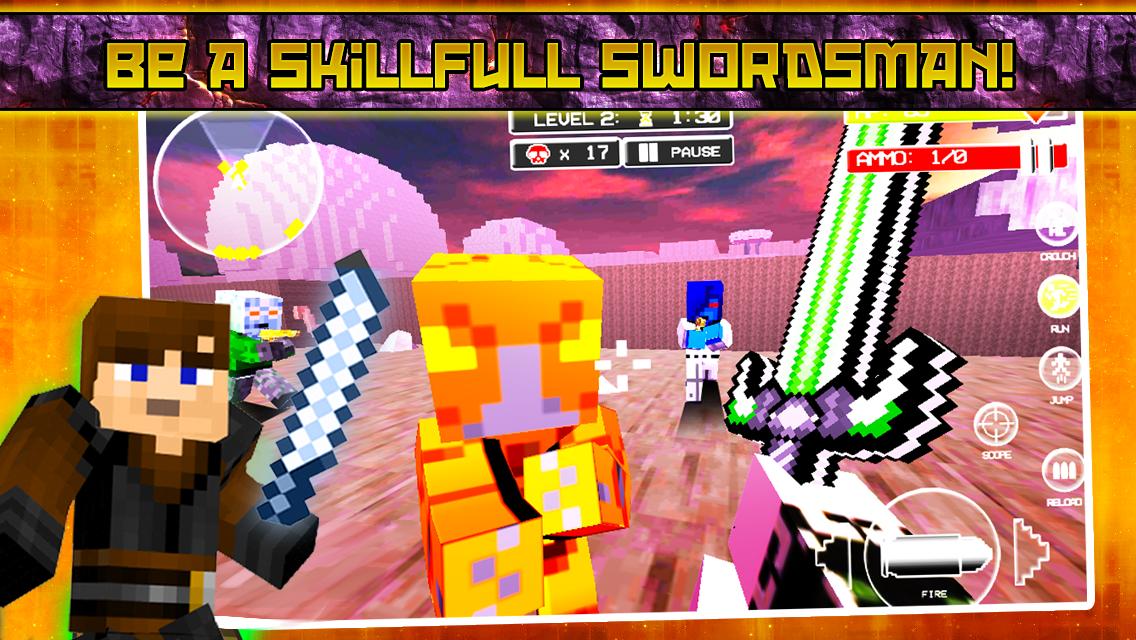 Force Hunter: Block Wars FPS