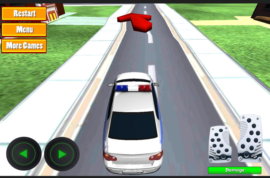 Cartoon City Police Parking 3D