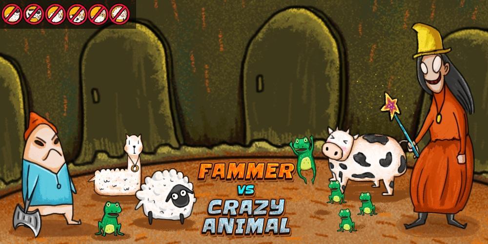 Farmer vs Crazy Animals