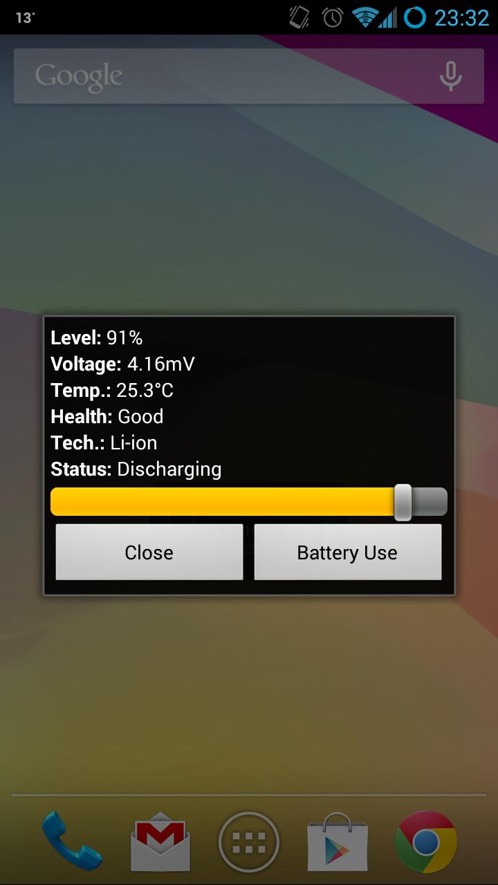 GBattery Widgets