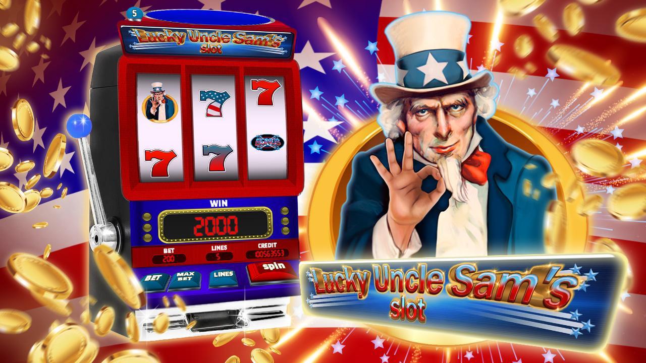 Lucky Uncle Sam's Slot Machine