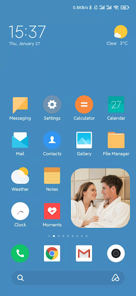Moments Widget
