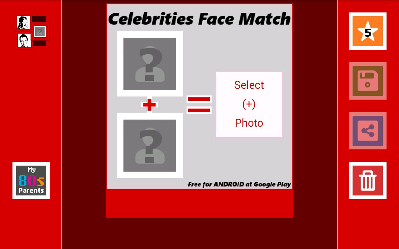 Celebrity Face Match Hollywood