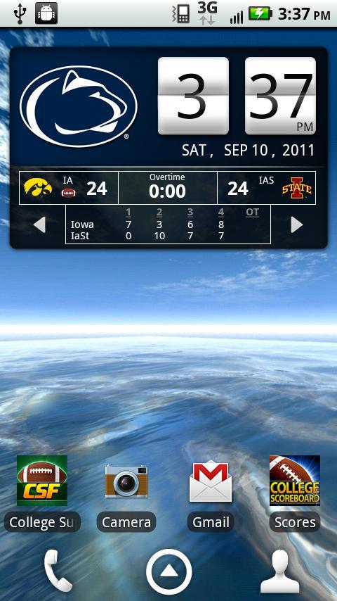 Penn State Live Clock
