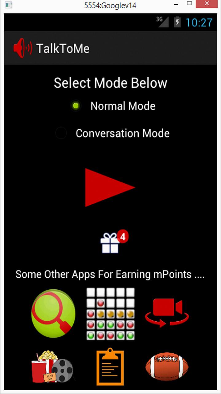 Talk To Me Talking App