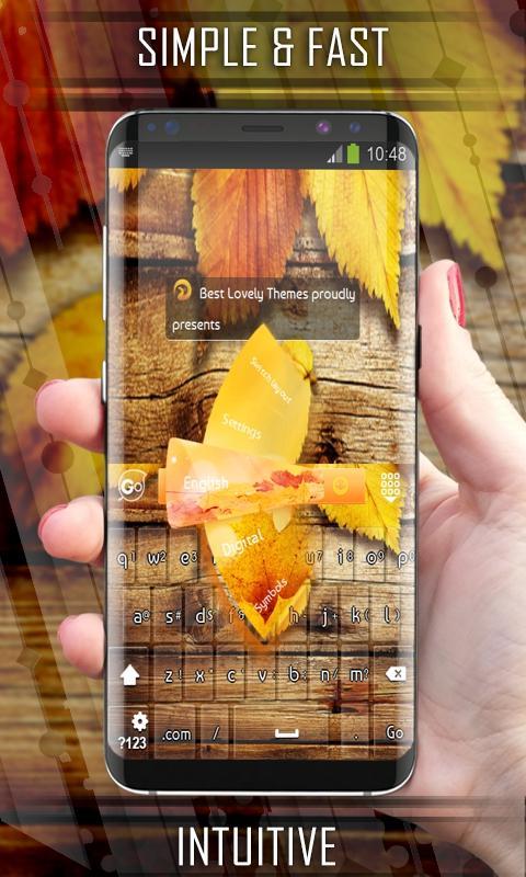 Keyboard Orange Autumn