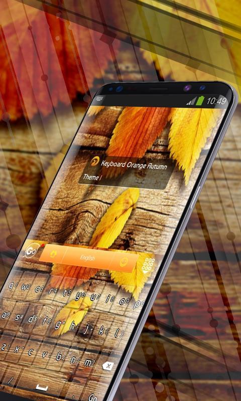 Keyboard Orange Autumn