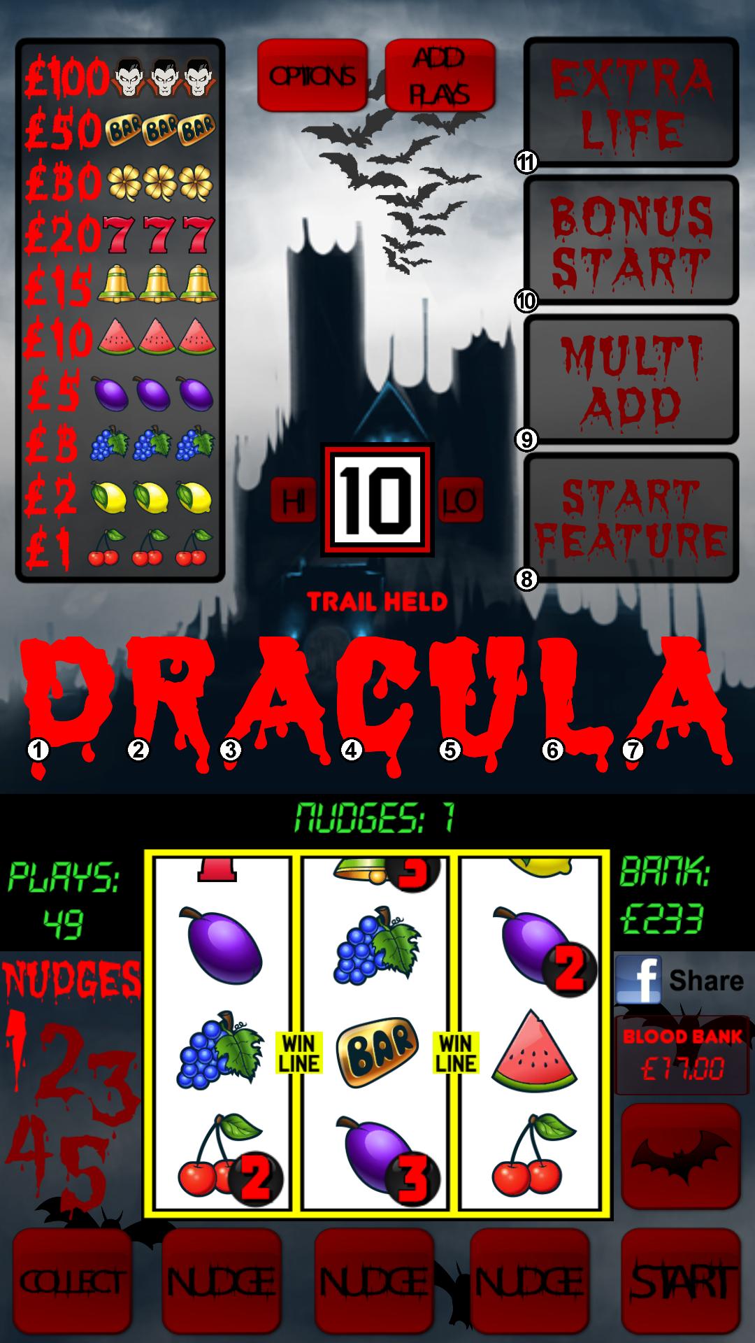 Dracula Fruit Machine