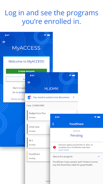MyACCESS Wisconsin