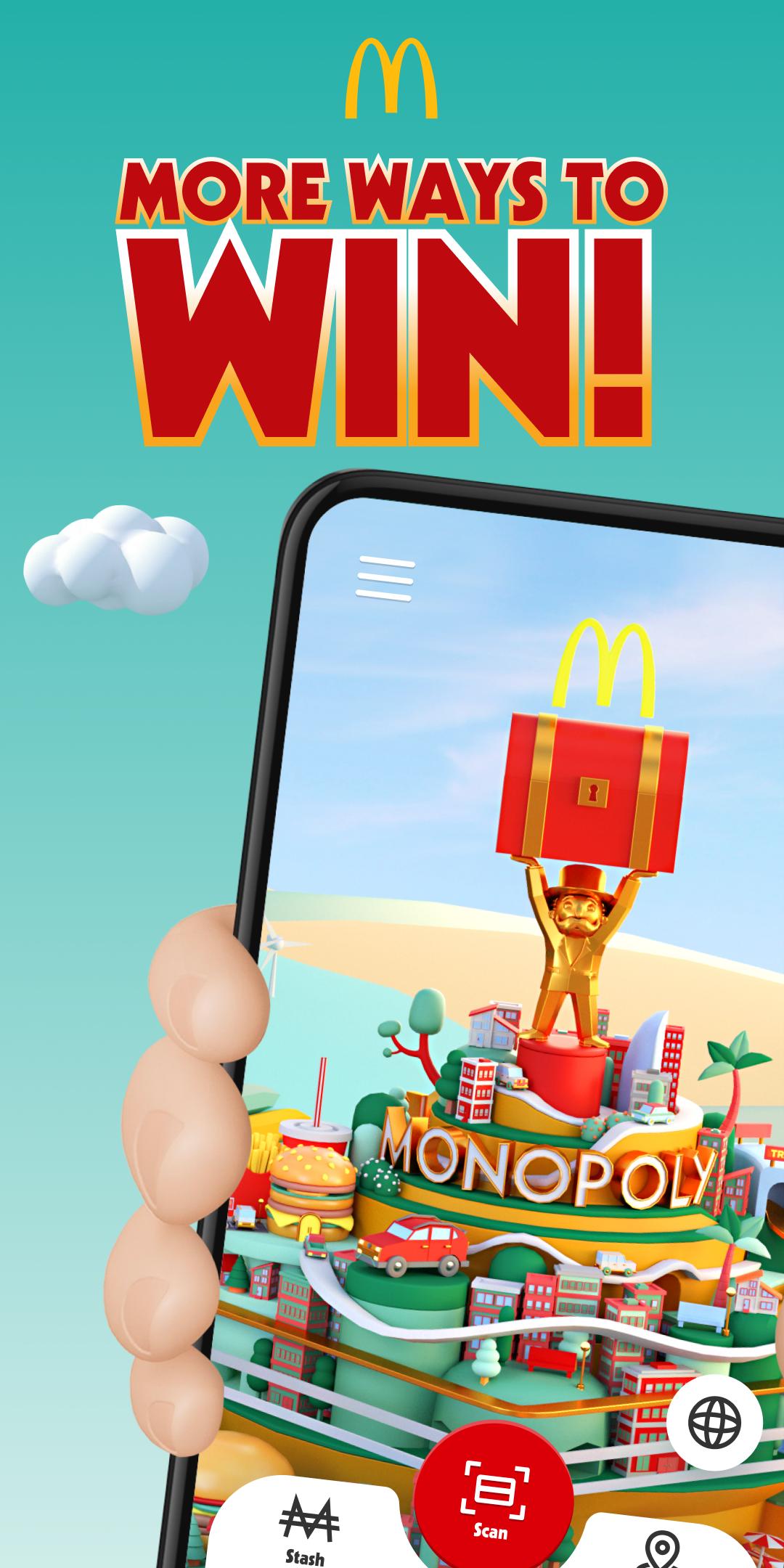 Monopoly at Macca's App NZ