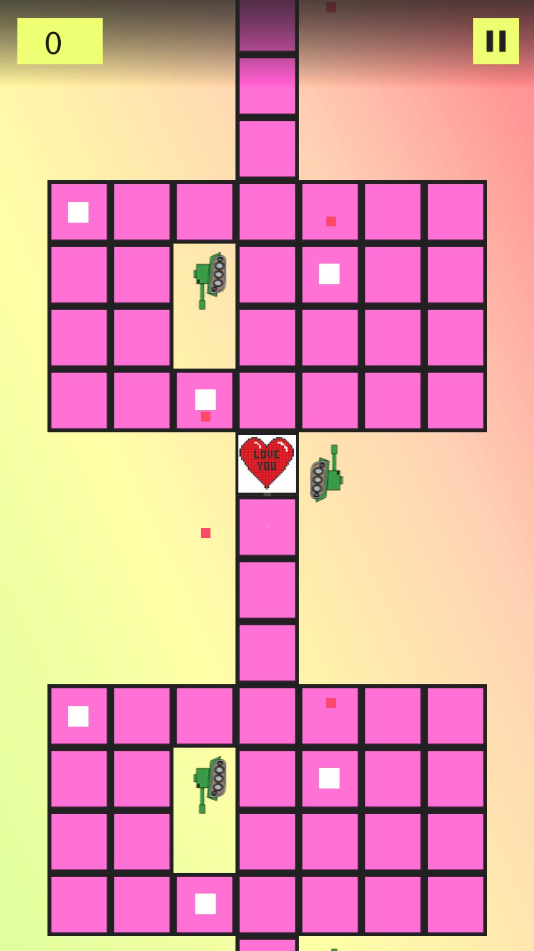 Heart Piano Tiles Pink