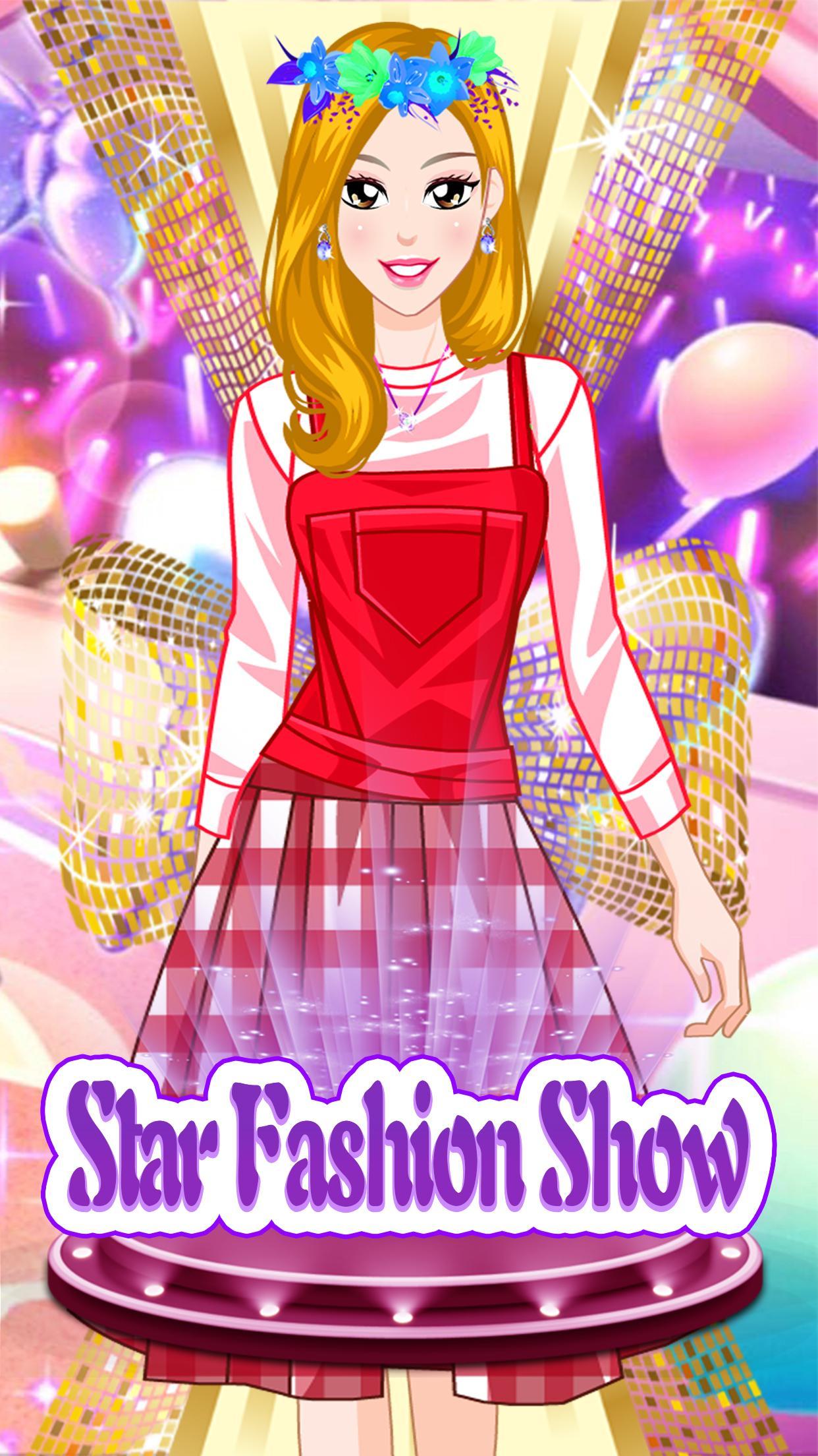 Star Fashion Show - Makeup & Dress Up Games