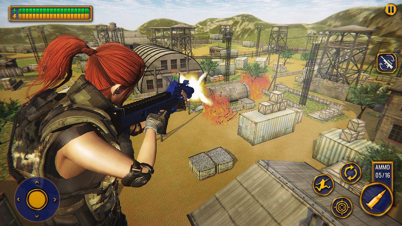 Modern Squad Free Fire Battleground Shooting