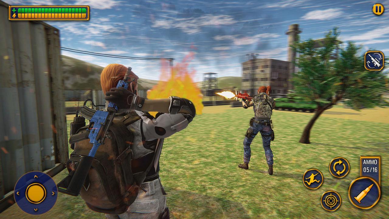 Modern Squad Free Fire Battleground Shooting