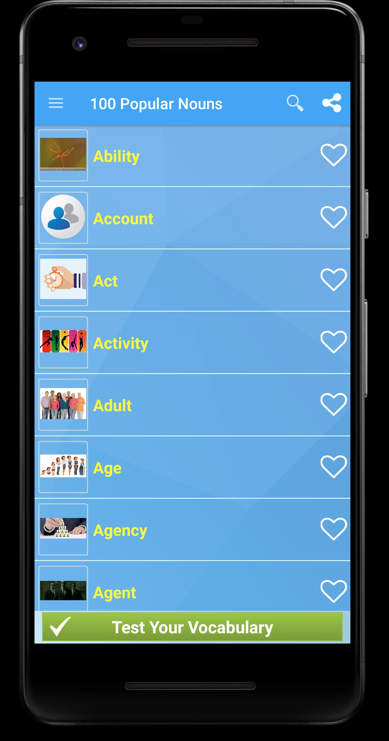 English Vocabulary PicVoc