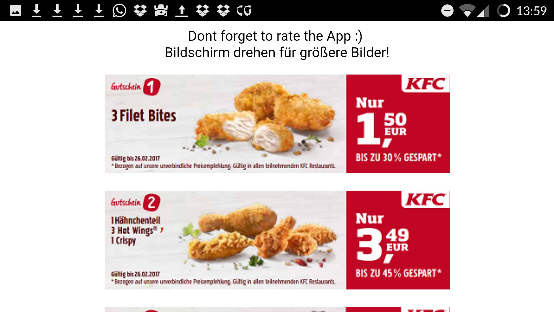 Kentucky Coupons Germany