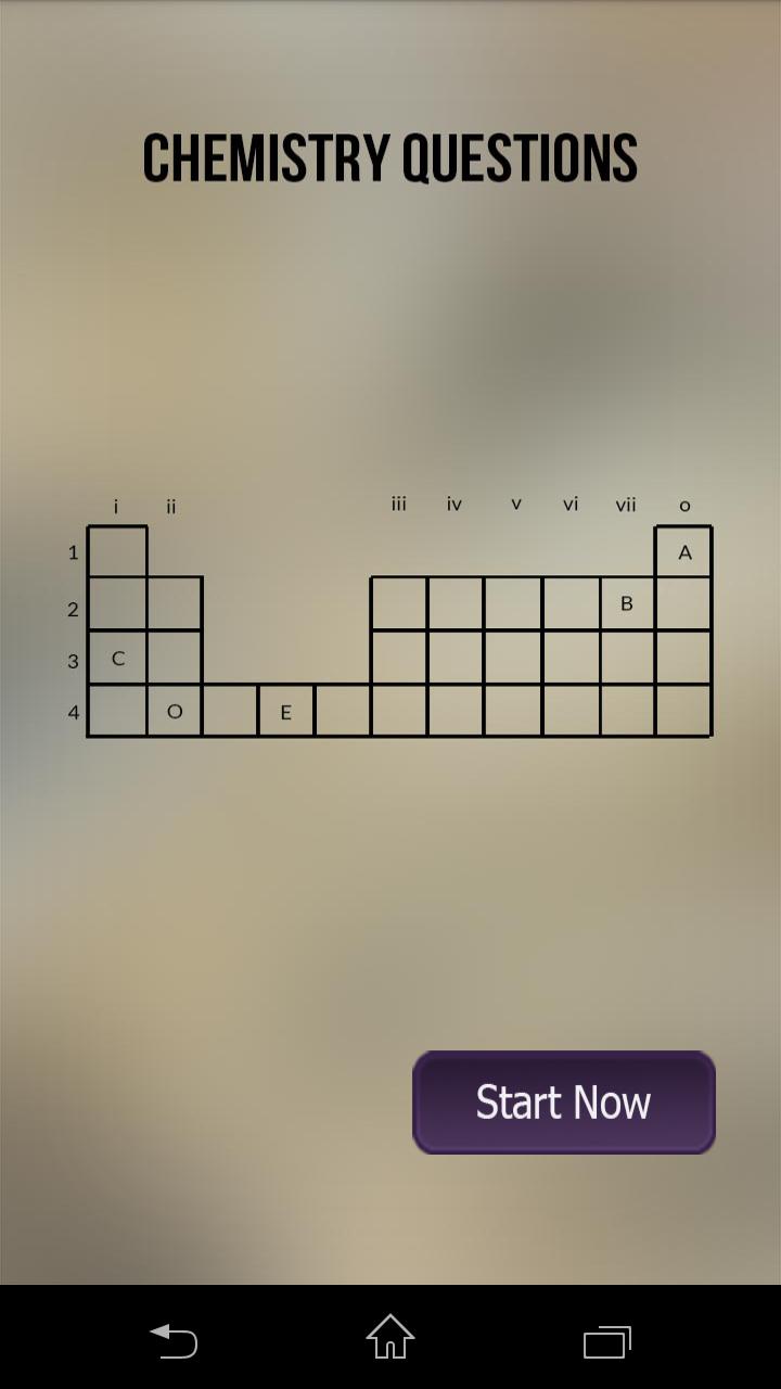 Full Chemistry Questions