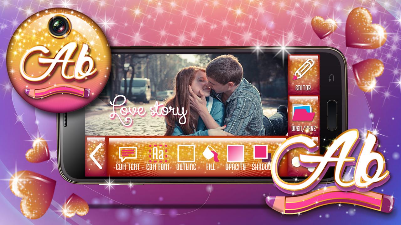 Add Beautiful Text Photo