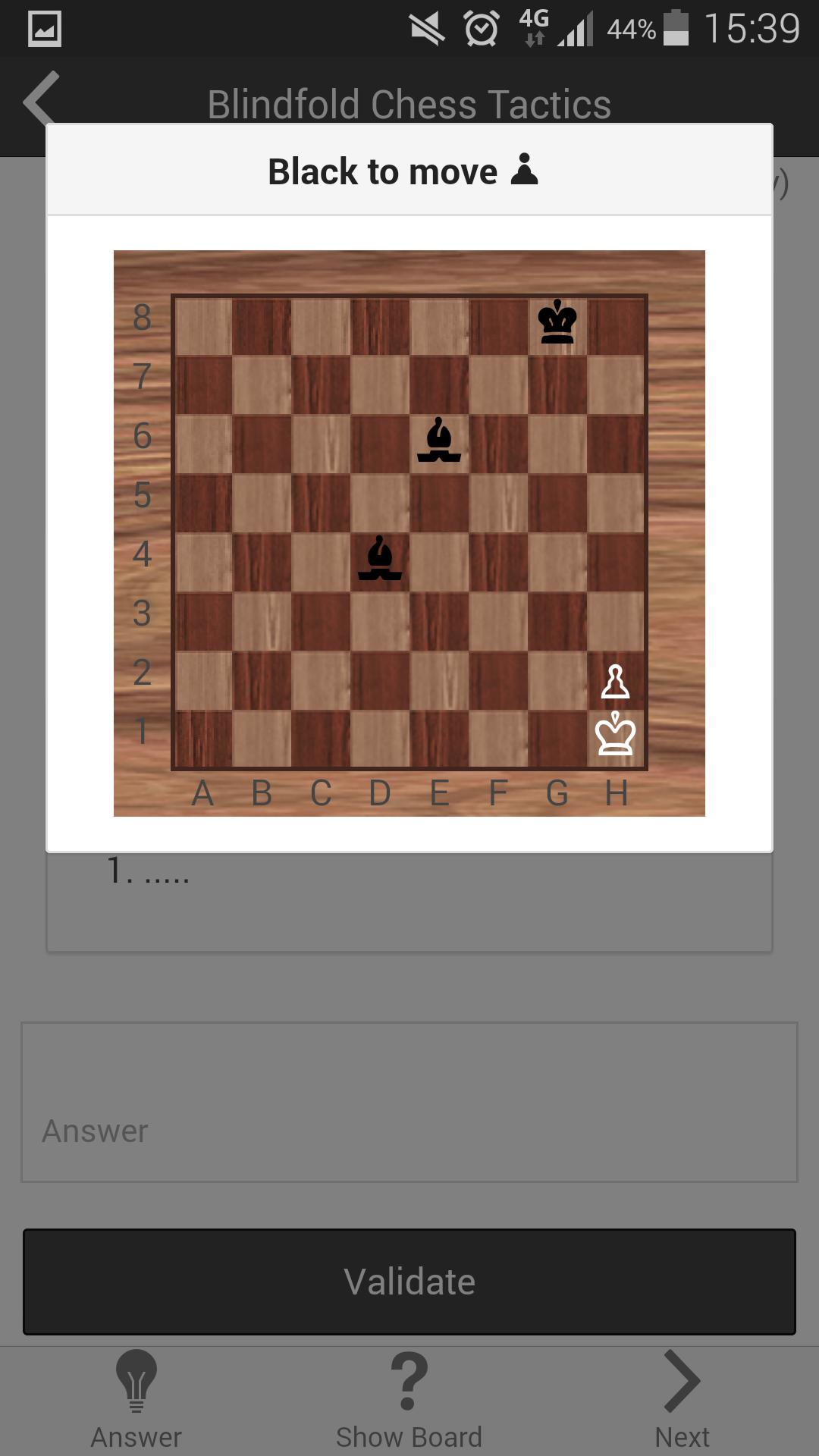 Blindfold Chess Tactics FREE