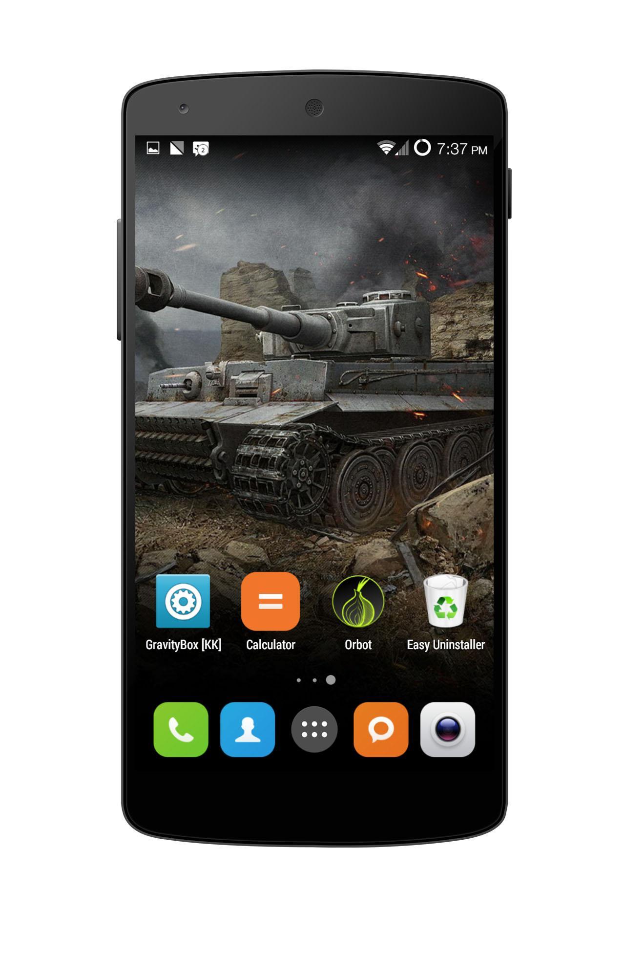 WoT + MIUI 6 CM11 theme