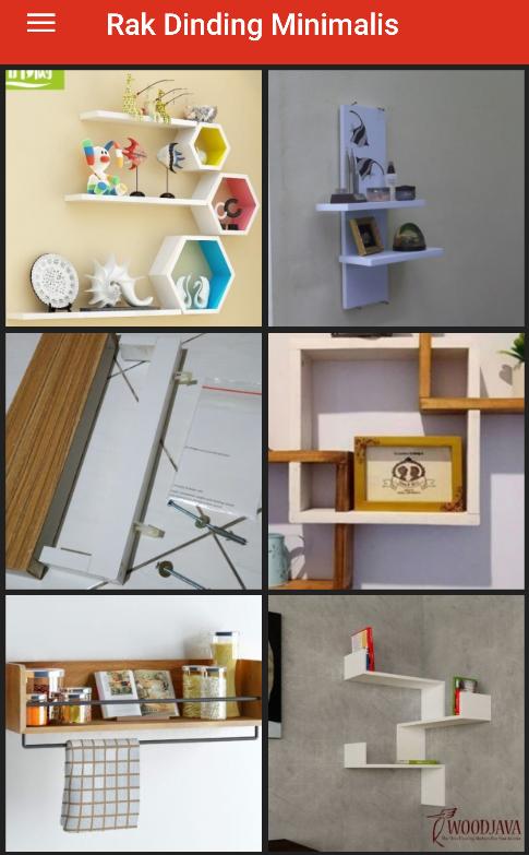 100+ Rak Dinding Minimalis