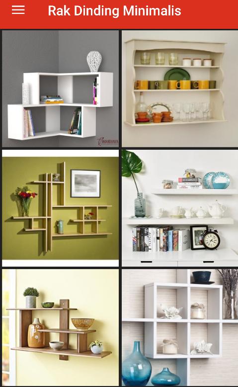 100+ Rak Dinding Minimalis