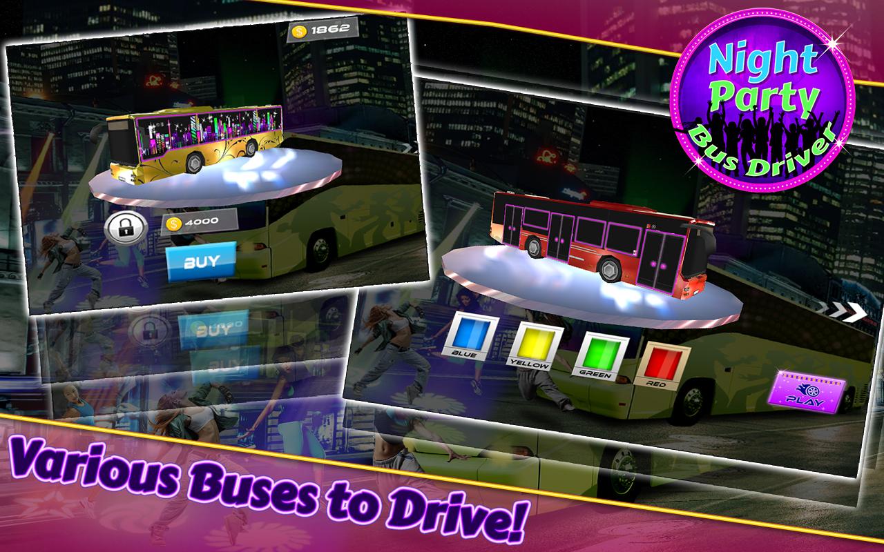 Night Party Bus Driver