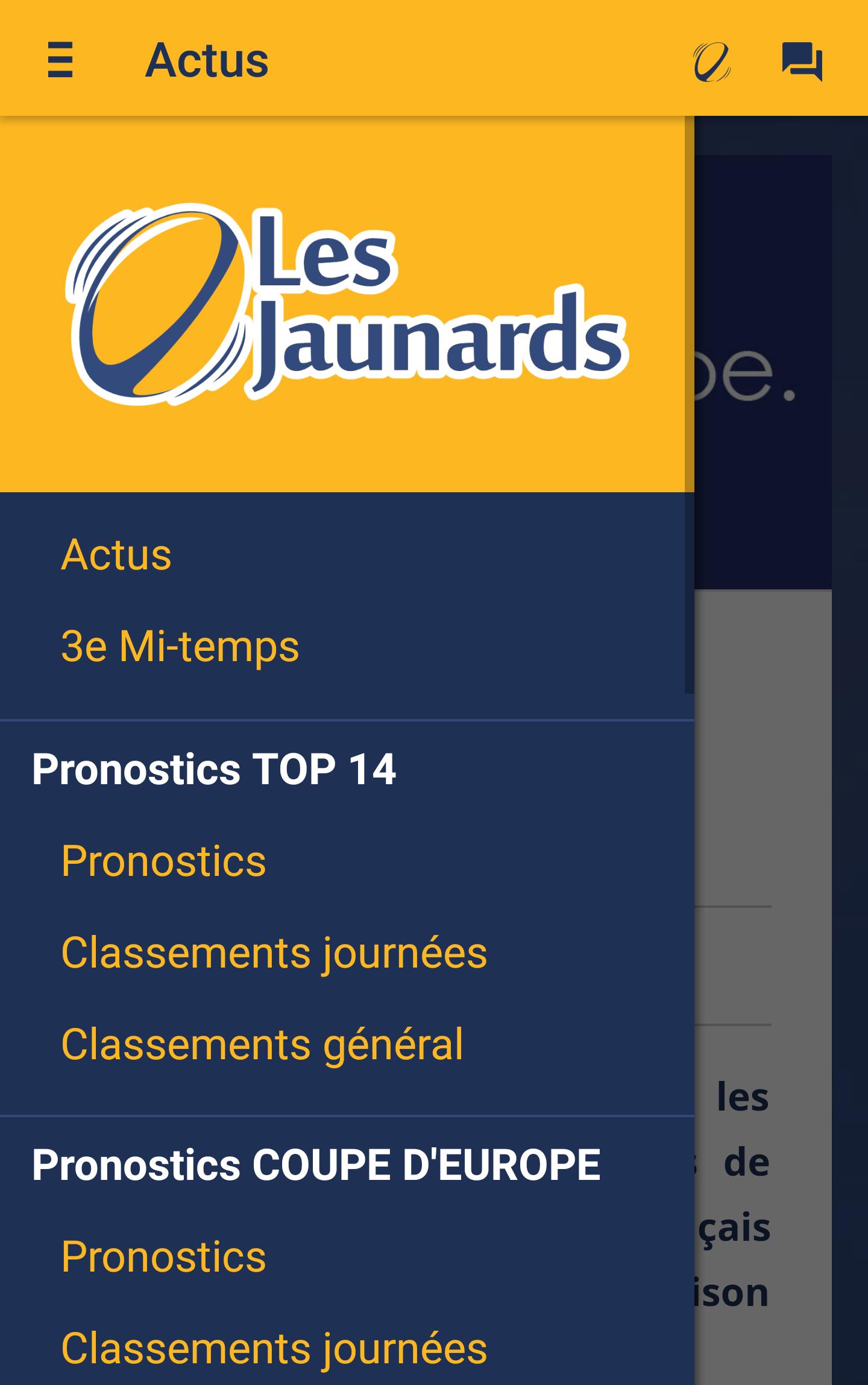 Les Jaunards Pronostics