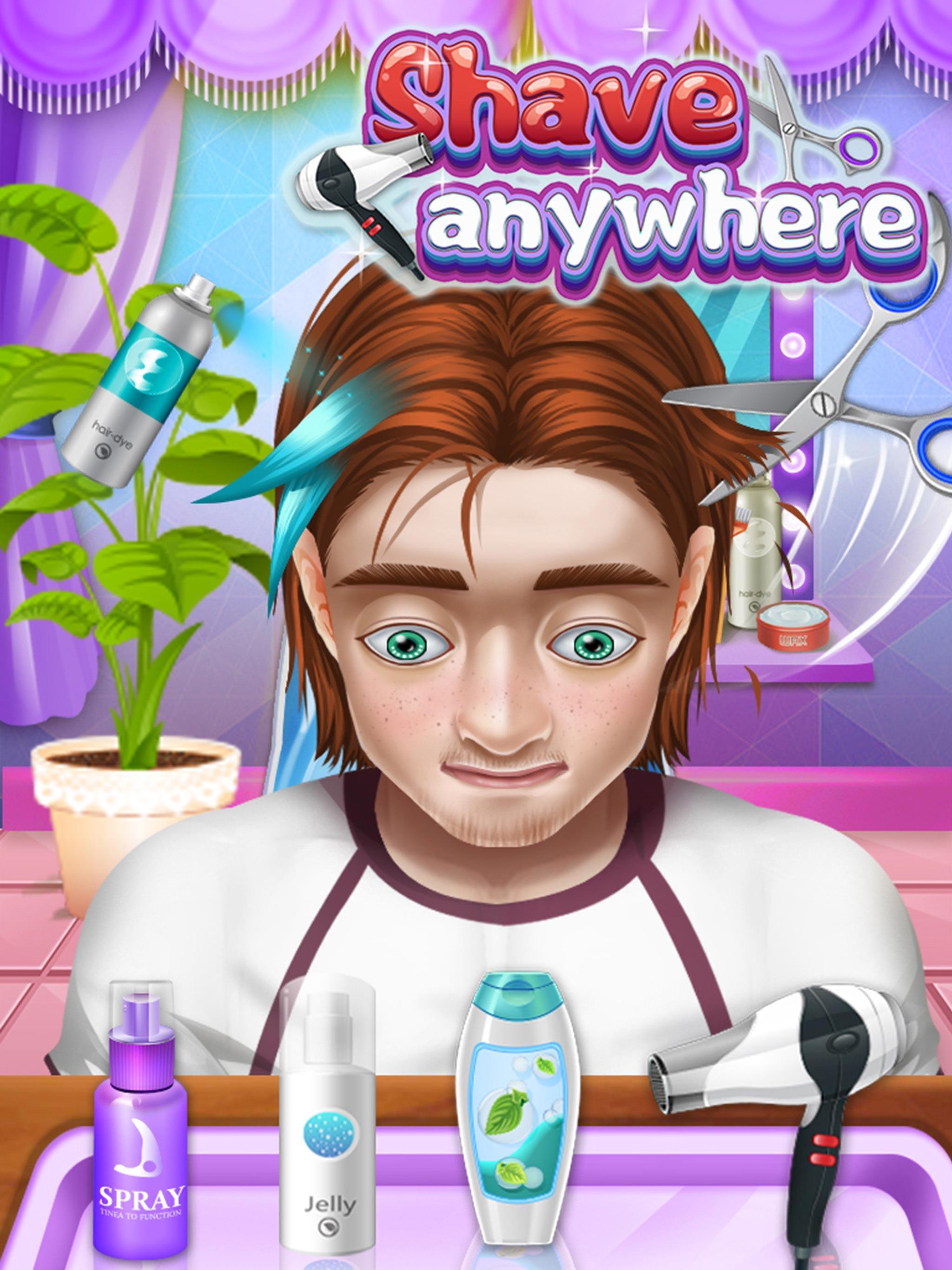 Shave anywhere - Fun games