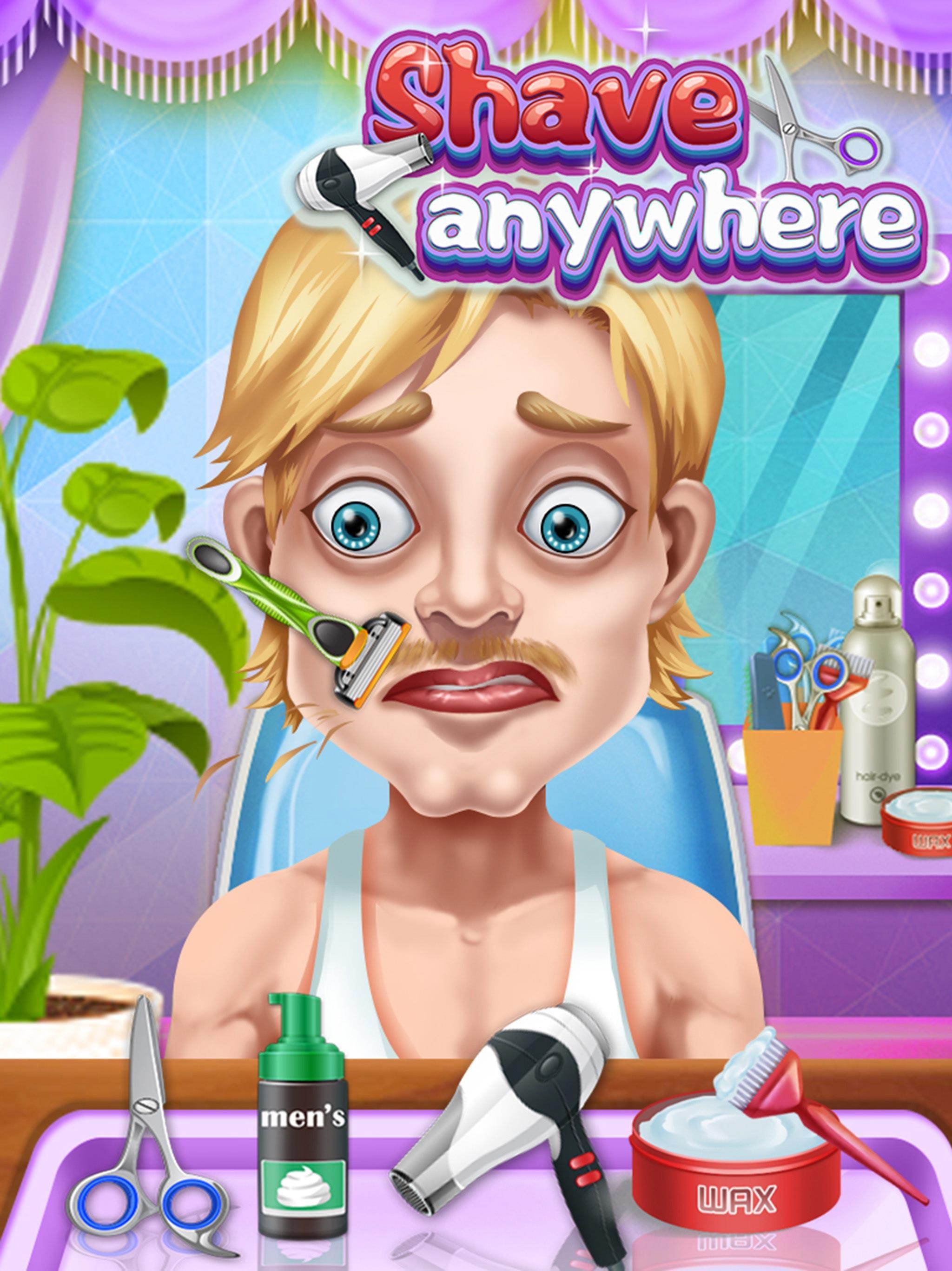 Shave anywhere - Fun games