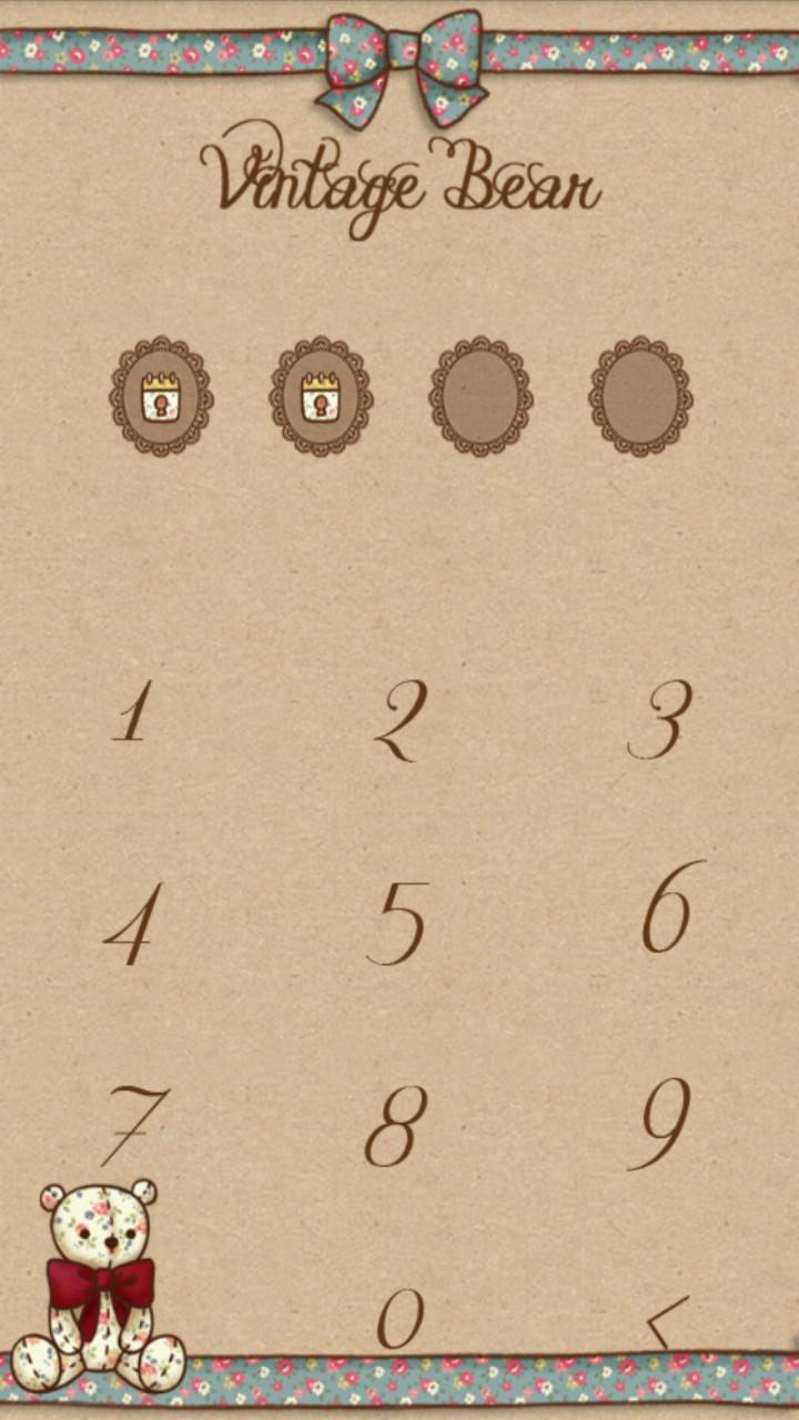 Vintage bear Protector Theme