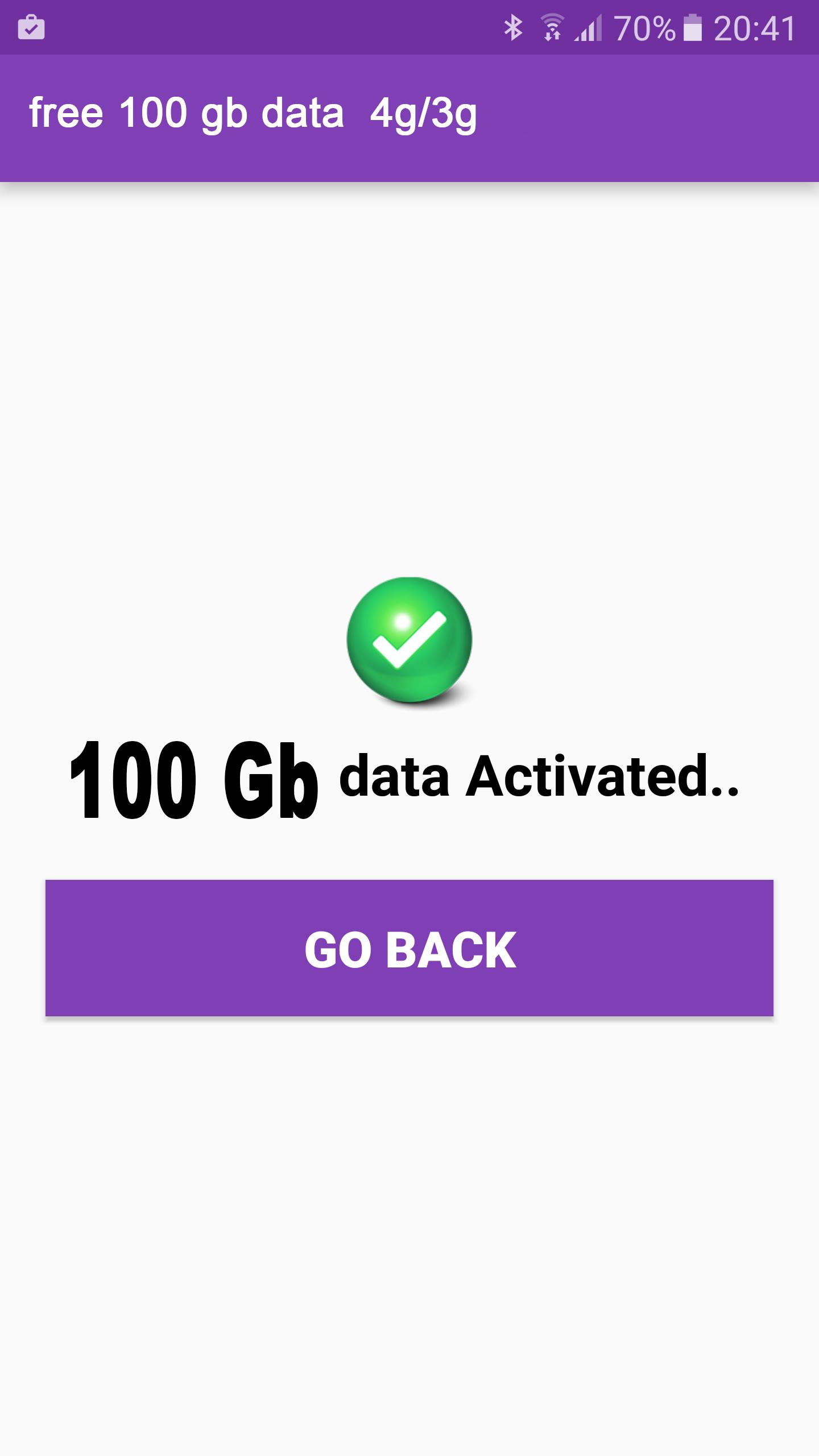 free 100 gb 4g 3g prank