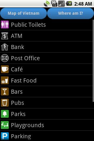 Vietnam Amenities Map (free)