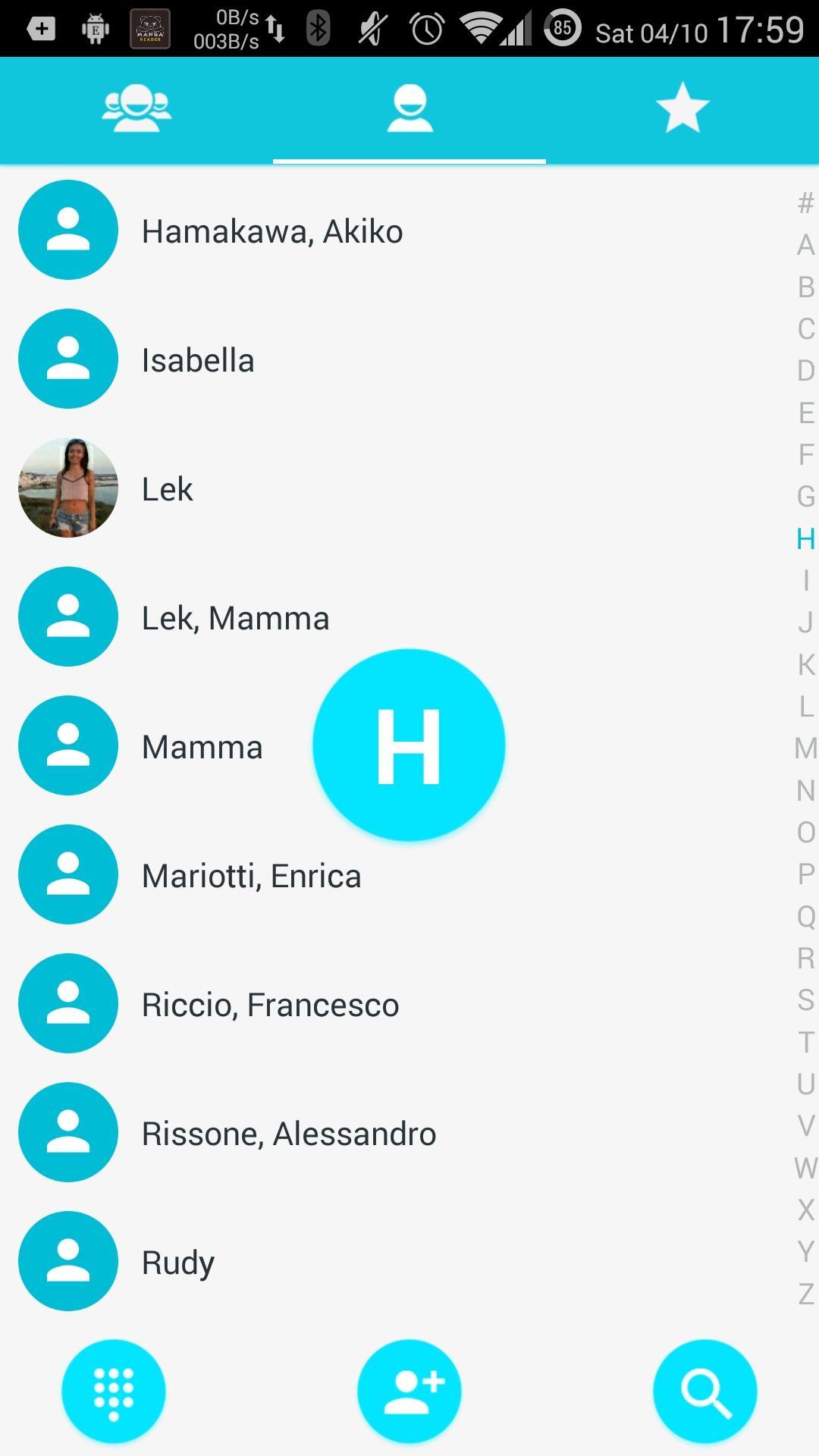 Dialer Theme Droid L White