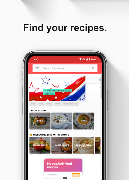 Simple French Recipes App