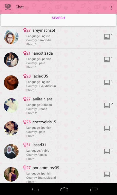 Video chat for single women